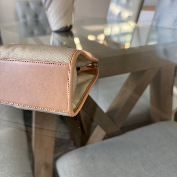 GUCCI NYLON Vintage Jackie Bardot Beige - Picture 12 of 13